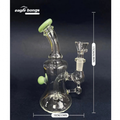 17CM creative glass bong H016