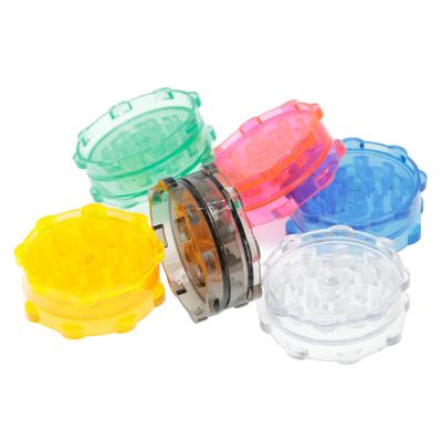 2-layer  plastic smoke grinder LBB-014