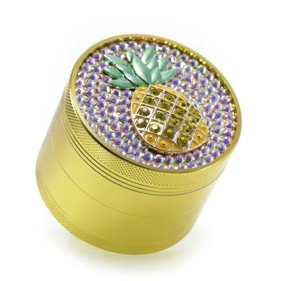 2.5 inch pineapple aluminum alloy smoke crusher 63020012