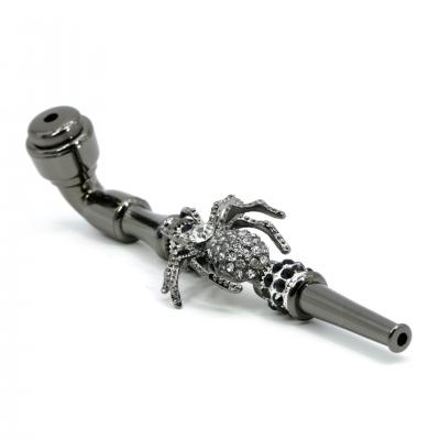 3D spider style zinc alloy smoke pipe MP001