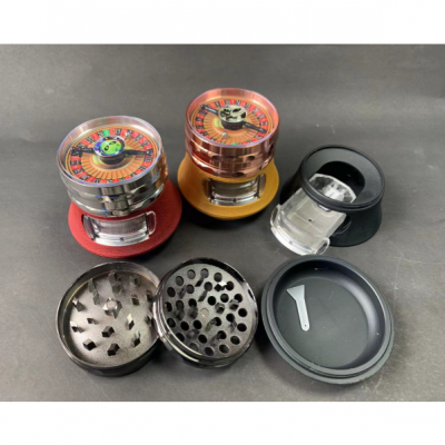 4 layer Russian Roulette  smoke grinder 8024