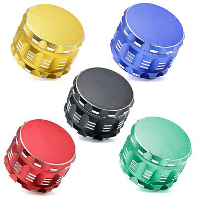 4-layer aluminum alloy matte sound box smoke grinder