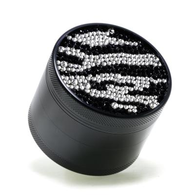 4-layer aluminum zebra smoke grinder 6170