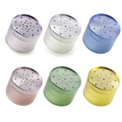 4-layer customizable pattern smoke grinder 63040005