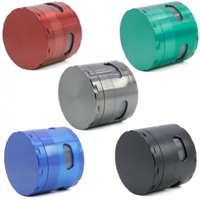 4 layer diameter 63MM zinc alloy chamfer fume grinder 4406-63