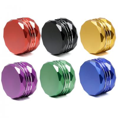 4 layer diamond aluminum Alloy herb grinder 99926