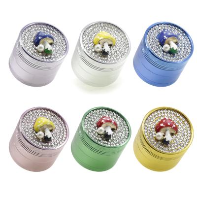 4 layer mushroom smoke grinder  50020001