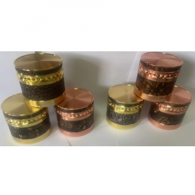 4 layer zinc alloy coated smoke grinder 50925