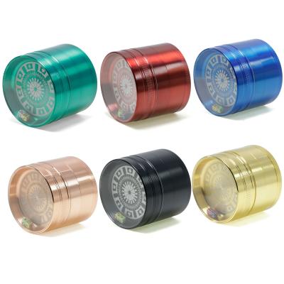 4 layer zinc alloy creative metal smoke grinder 55580