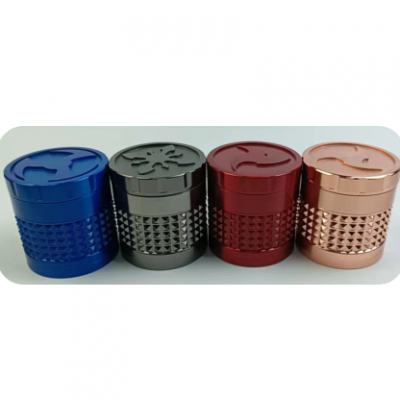 4-layer zinc alloy smoke grinder CF-63264