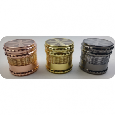 4-layer zinc alloy smoke grinder CF-63278