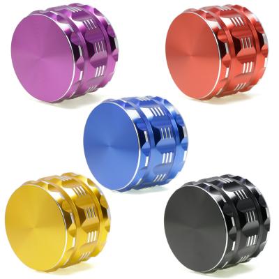 4 layers multi-size aluminum alloy smoke grinder 99943