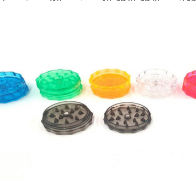 40MM 2 layer plastic smoke grinder M40-2