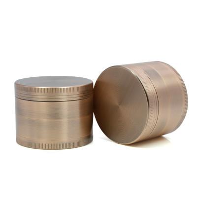 40MM 50MM 55MM 63MM Bronze plate zinc alloy smoke grinder