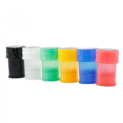 40MM color plastic smoke grinder 773024