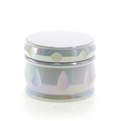 43mm 53mm zinc alloy Color Changing Dazzle Drum type Smoke Grinder 10003