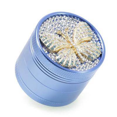 50MM 4 layer butterfly smoke grinder 50020006