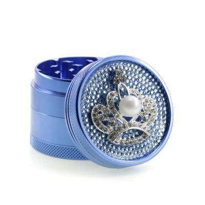 50MM aluminum crown herb grinder  6216