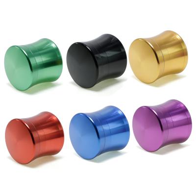 50MM four-layer multicolor aluminum alloy smoke grinder 6154-50