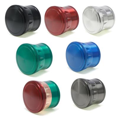 50mm 60mm 4-layer metal zinc alloy smoke grinder M00035