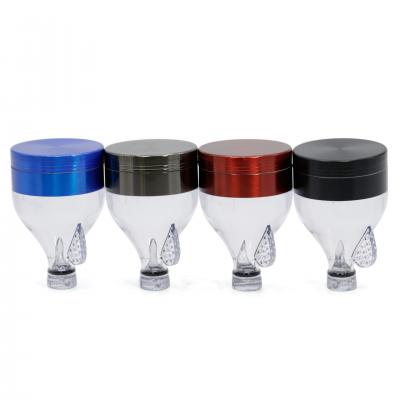 52MM zinc alloy funnel type smoke grinder 7707-52