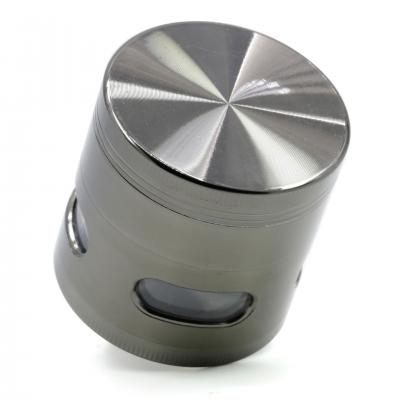 52MM four-layer multicolor zinc alloy smoke grinder  7728