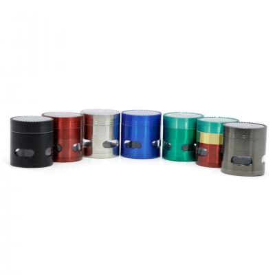 52MM zinc alloy four layer labyrinth fume grinder 7729