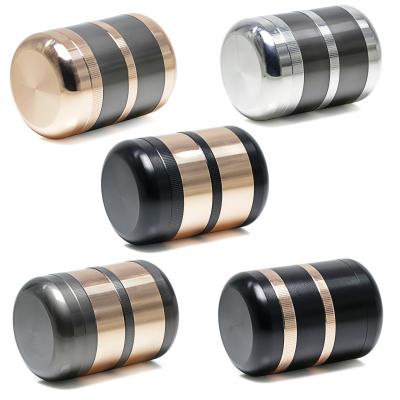 60MM six-layer zinc alloy color matching smoke grinder 7806B