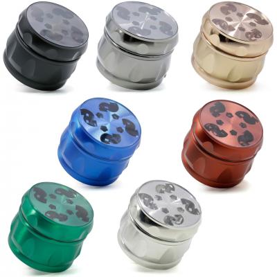 60MM zinc alloy four-layer chamfering fume grinder 5964