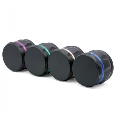 60MM zinc alloy four-layer color  smoke grinder 7720