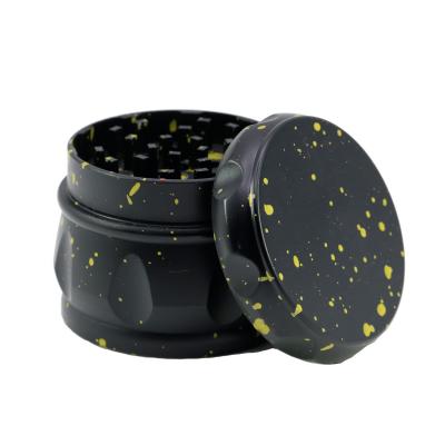 60MM zinc alloy four-layer drum smoke grinder 7783