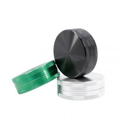 63MM aluminum alloy 2-layer metal smoke grinder Herb Grinder LV630-2