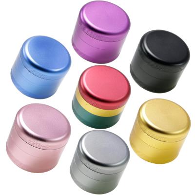 63MM aluminum alloy four-layer sharp-toothed fume grinder 4434-1