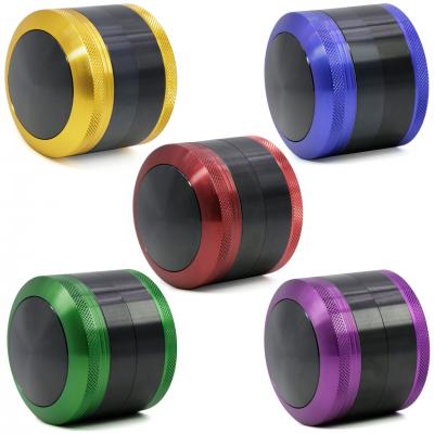 63MM four-layer aluminum alloy color matching smoke grinder 99906