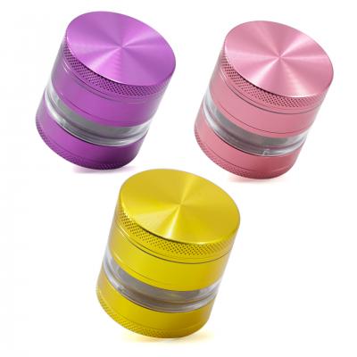 63MM four-layer aluminum alloy metal smoke grinder 8827