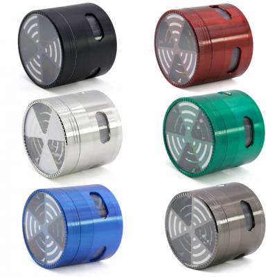 63MM four-layer multicolor smoke grinder 7740