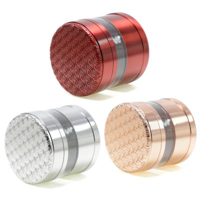 63MM newly designed zinc alloy smoke grinder 55553