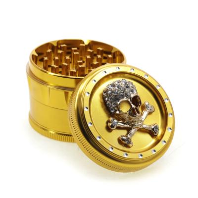 63MM skull design Smoke grinder 6215