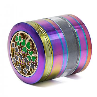 63MM zinc alloy four layer color grinder 7810IB