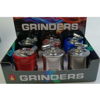 63MM zinc alloy smoke grinder CF-63239