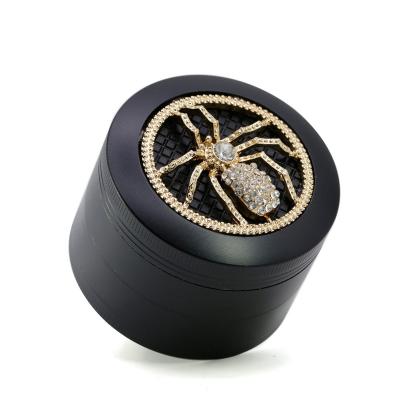 63MM zinc alloy spider smoke grinder 7757 