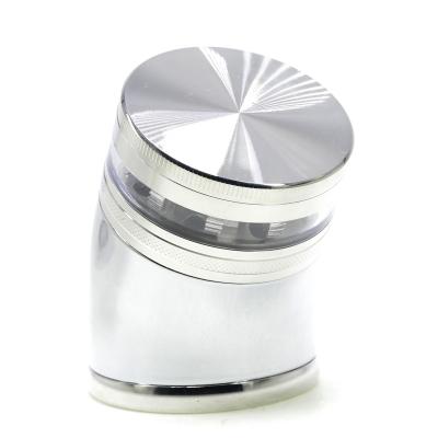 63mm 5-layer bending design smoke grinder 7978