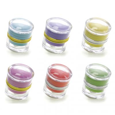 68mm four-layer zinc alloy acrylic Macaron color smoke grinder M00074-1