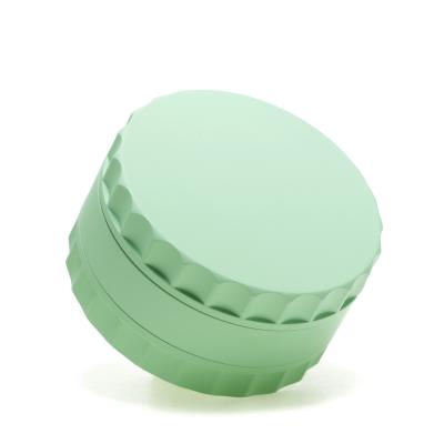 75MM 3 layers  Aluminum alloy silicone herb grinder 228-13B