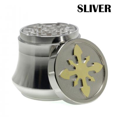 78MM vase shape smoke grinder Zinc alloy 55532