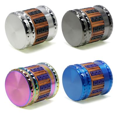 66MM zinc alloy 5-layer superchamfer smoke grinder 7900