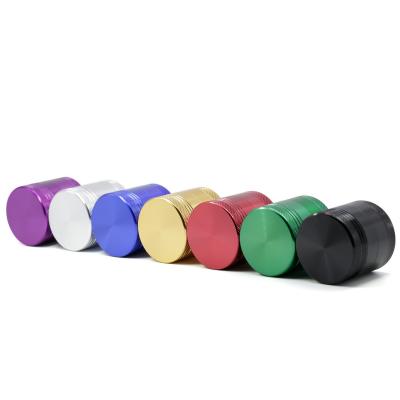 Aluminum alloy CNC 40MM four-layer multi-color  smoke grinder LV400