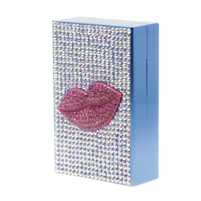 Beautiful red-lip cigarette case YYH0002