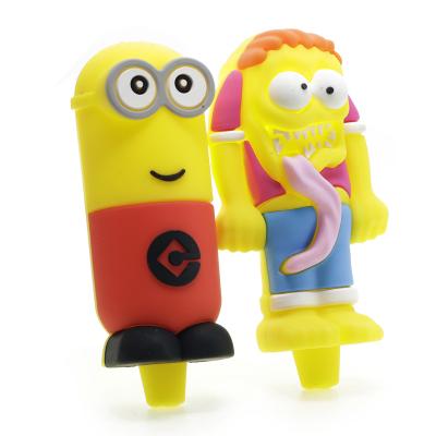 Cute cartoon silicone pipe 43008