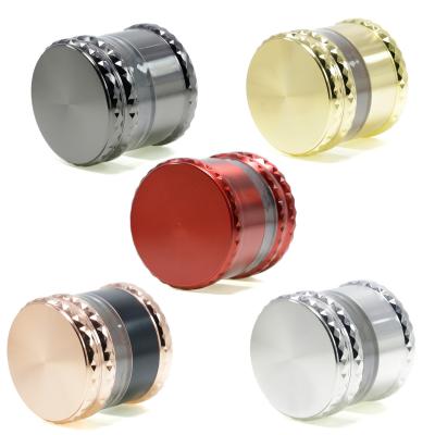 Five-layer 63MM zinc alloy herb grinder 55551